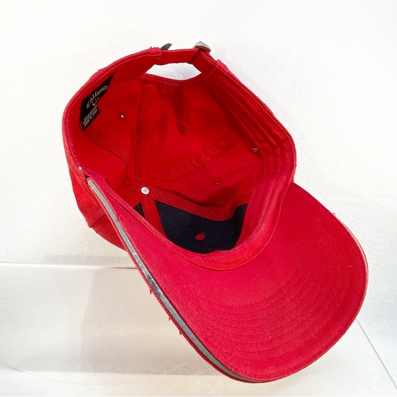Callaway Golf X Series Cap Red/GrayAdjustable Reflective Pre-Owned - Picture 5 of 6